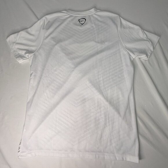 Nike Futebol Men's DRI FIT Running Short Sleeve Shirt XL - Picture 6 of 7